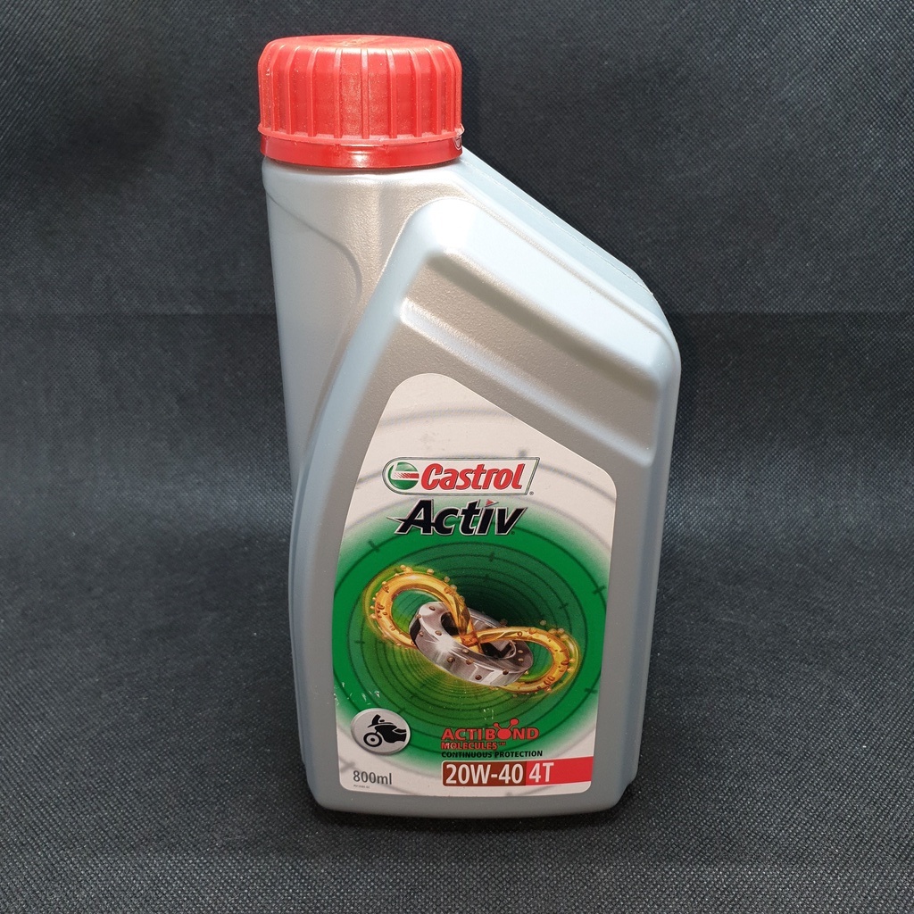 OLI CASTROL ACTIV 4T 1 LITER 20W/40 OLI