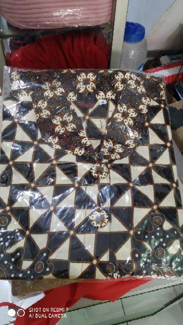 Tunik Batik Ratoe Modern Kode 505 Kancing Depan Krah Dk Tangan 7/8 Bhn Katun Batik Mataram