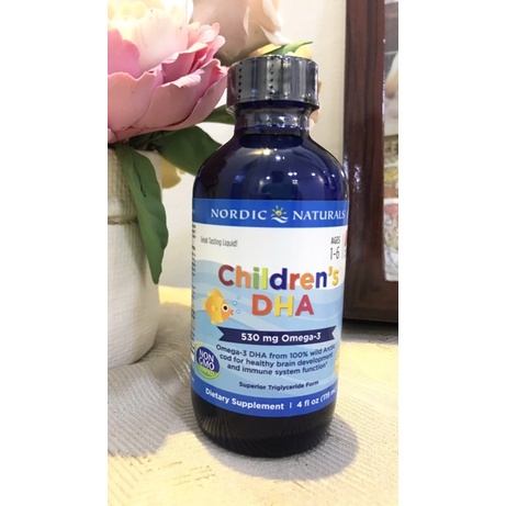 Nordic Natural Children’s DHA Strawberry 119ml USA original