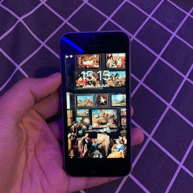 iphone 5s gray second 32gb mulus casan dan box