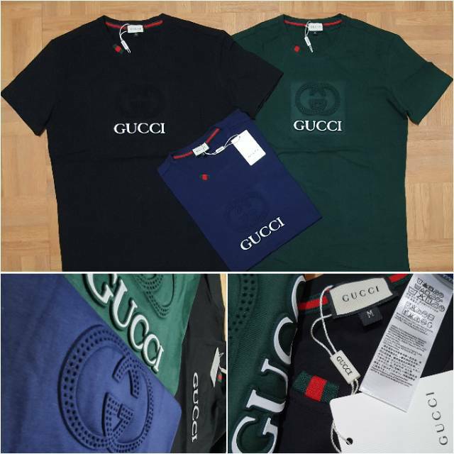 KAOS GUCCI  PREMIUM IMPORT HIGH QUALITY Tshirt pria branded 