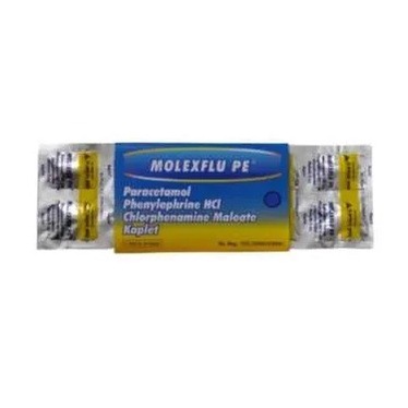 MOLEXFLU PE STRIP 10 TABLET