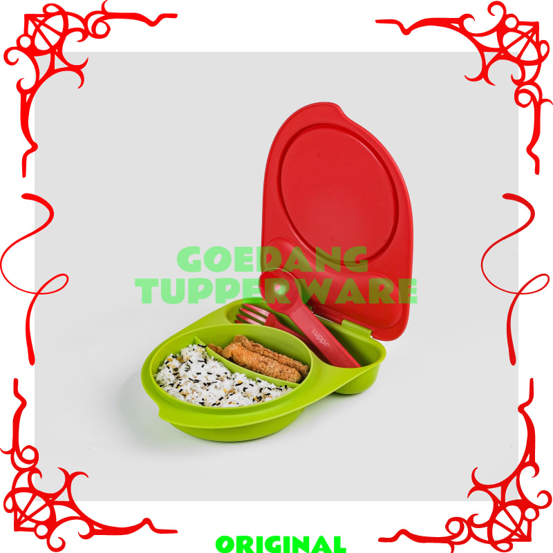 Tempat Makan Anak Tupperware Original-Kotak Makan Anak-Lunch Box-Bento