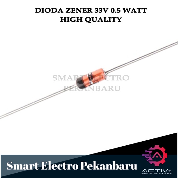 ORIGINAL DIODA ZENER 33V 1/2W ZENER DIODE 33 V VOLTAGE REGULATOR DIODA ZENER 33VOLT 33 VOLT 1/2 WATT