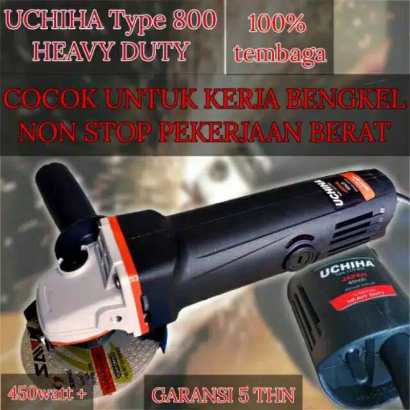 MESIN GERINDA HEAVY DUTY TYPE 800 UCHIHA