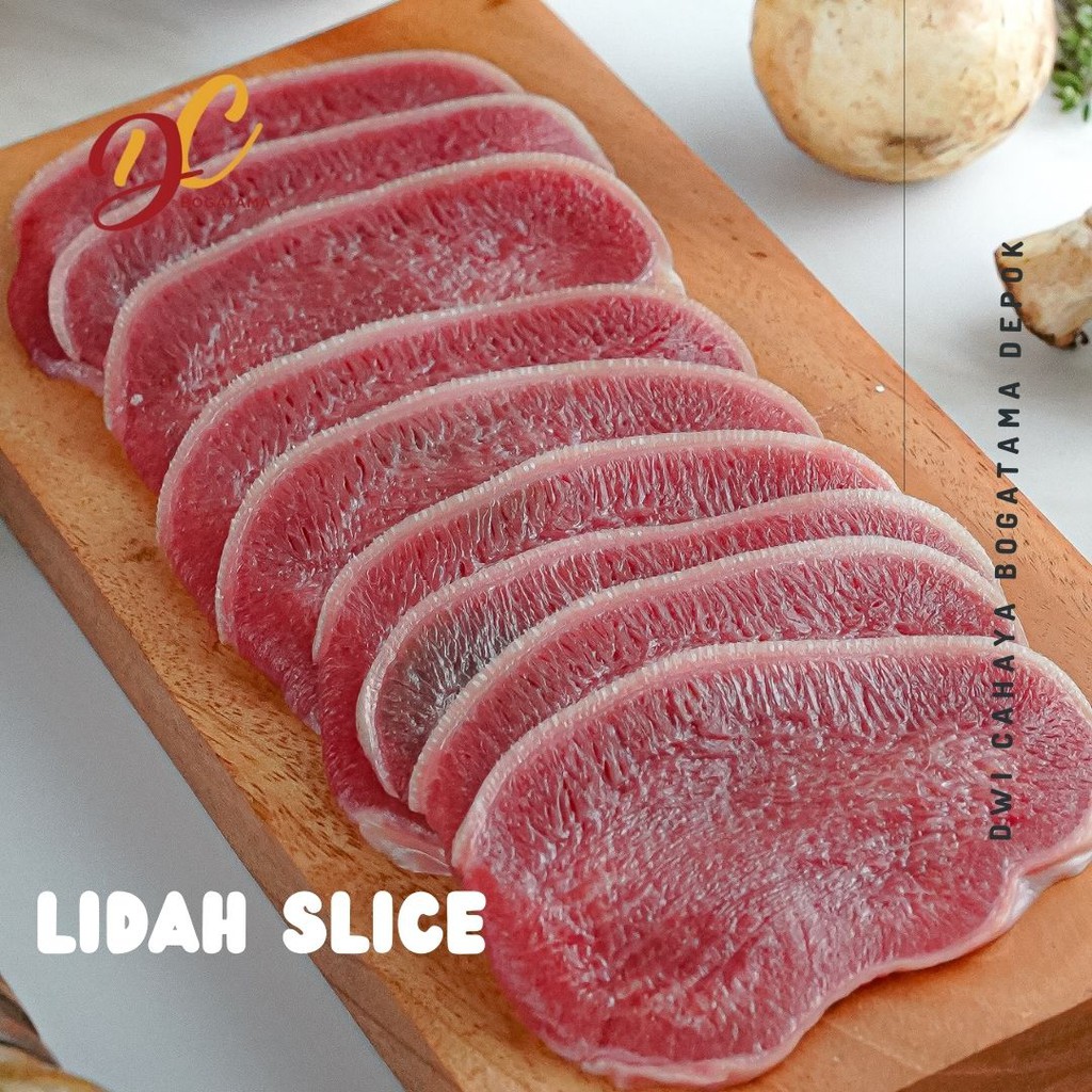 

Beef Tongue/Lidah Sapi Slice 250gr