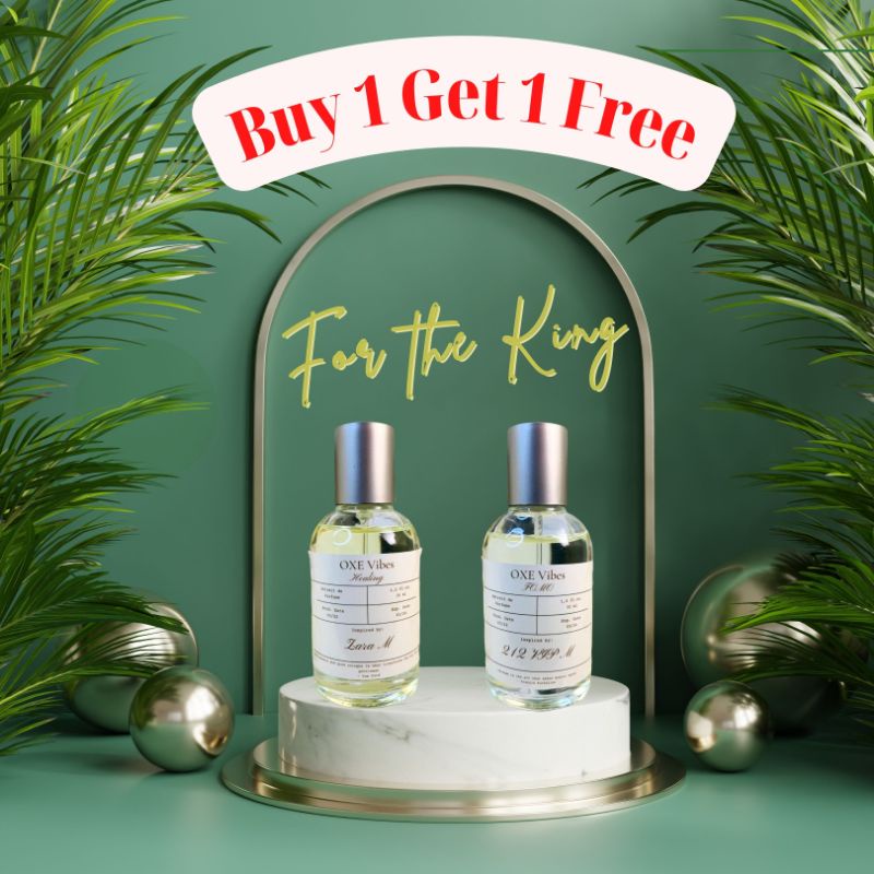 Oxe Vibes Parfum - Beli 1 Gratis 1 (For The King)