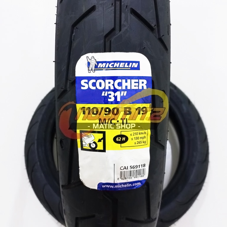 Ban Michelin Scorcher 31 110/90 - 19 Harley Davidson