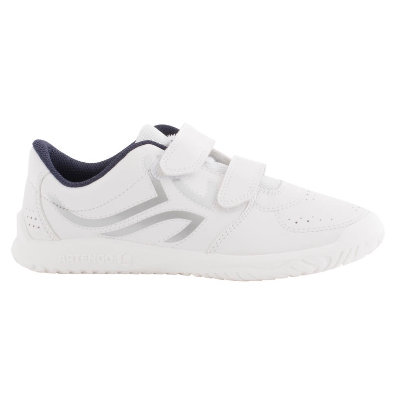 Decathlon Artengo Sepatu Tennis Anak Ts 100 Jr White Blue - 8351658