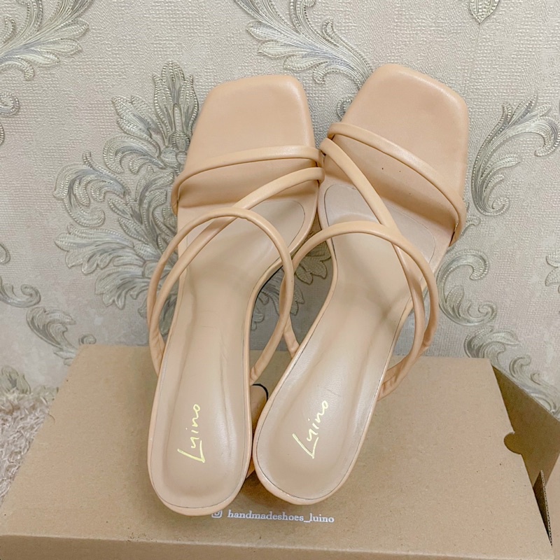 PRELOVED LUINO HEELS (LOCAL BRAND) NUDE