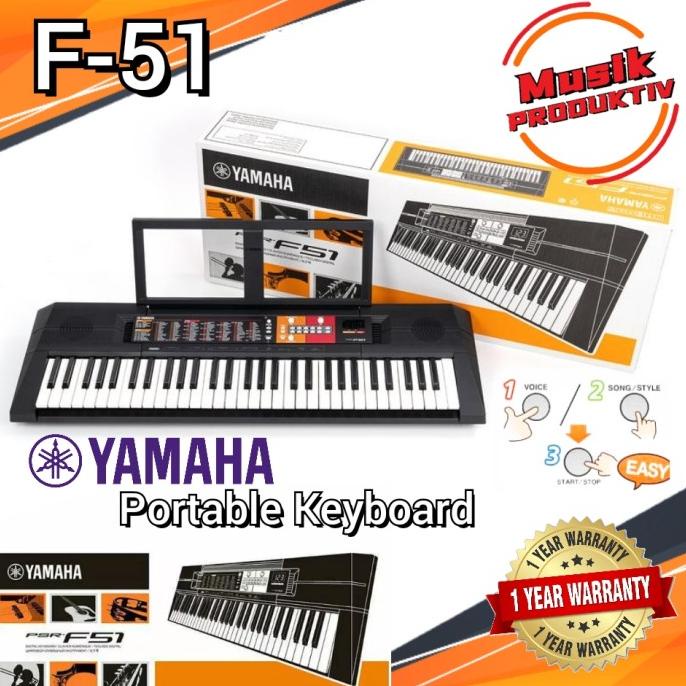 STOK TERBATAS Yamaha Keyboard PSR-F51 / PSR F51 / PSRF51