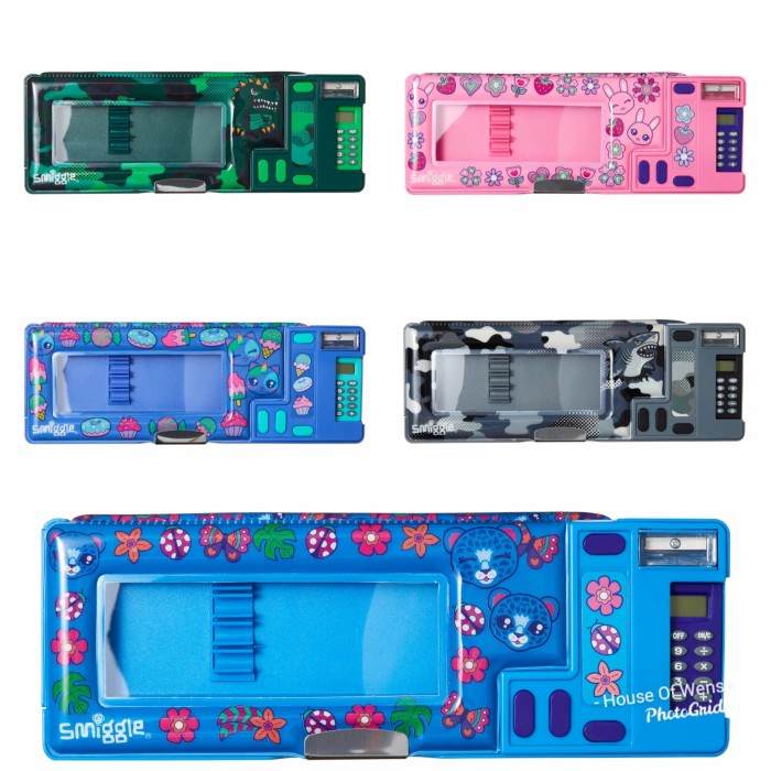 

(BISA COD) SMIGGLE BUDZ POP OUT PENCIL CASE WITH WINDOW - TEMPAT PENSIL SMIGGLE - Biru