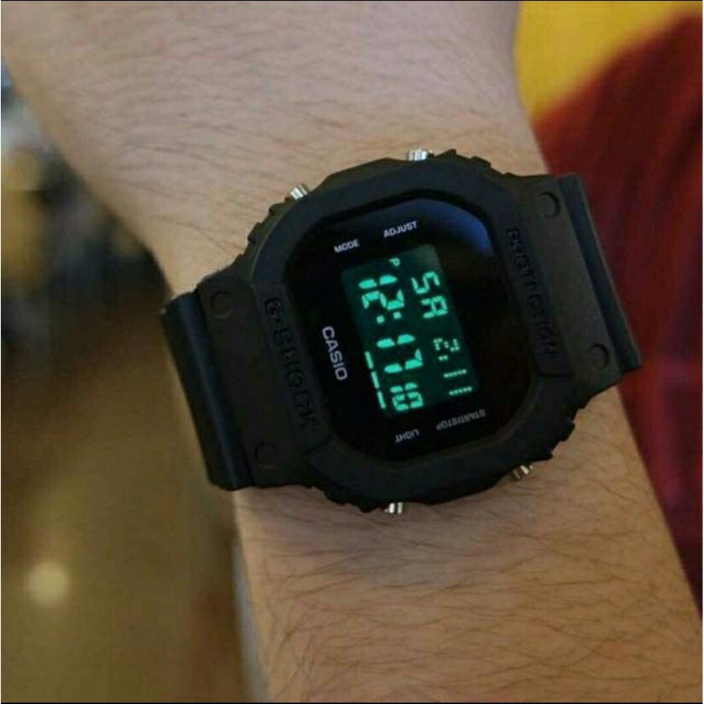 COD  Jam tangan Pria GSHOCK CASIO ANTI AIR 5600 DIGITAL HITAM