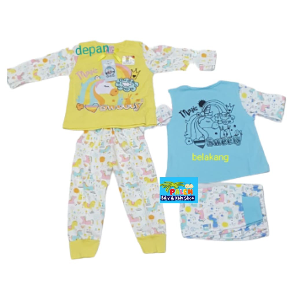 baby lucky piyama kuda poni sml pj-100