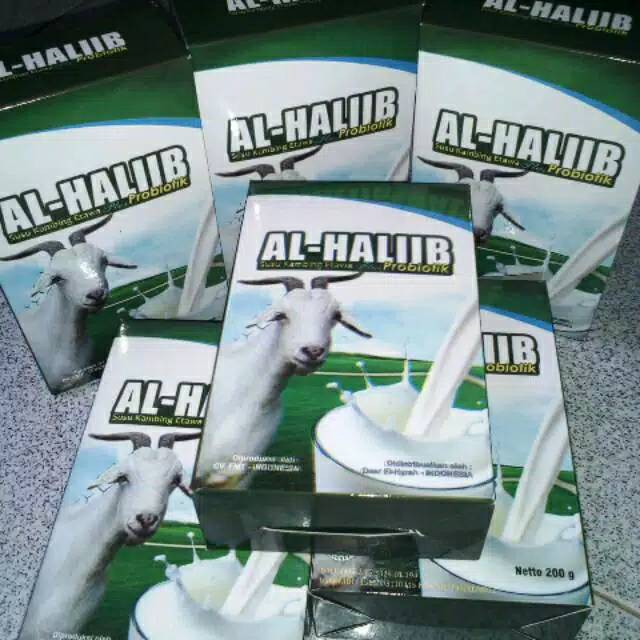 

Susu Kambing ETAWA AL-Haliib susu kambing plus probiotik 200Gr