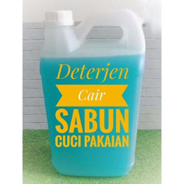 DETERJEN CAIR 5LITER SABUN CUCI PAKAIAN SABUN CUCI LAUNDRY