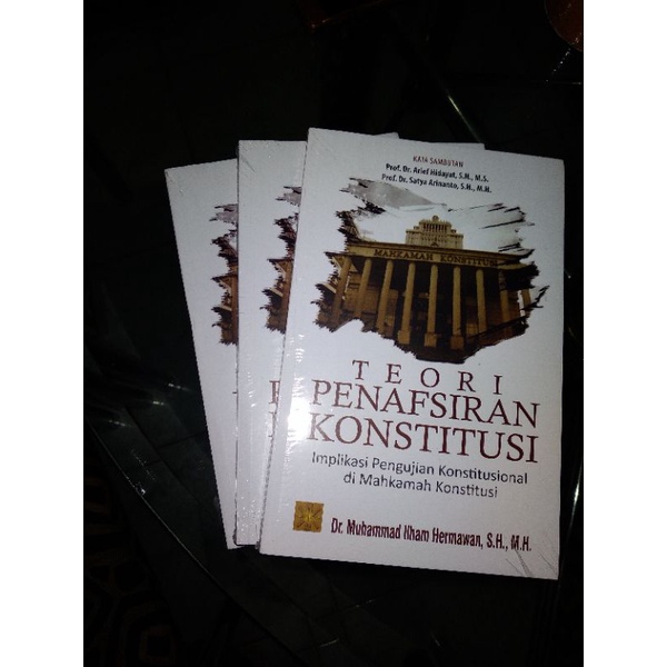 TEORI PENAFSIRAN KONSTITUSI