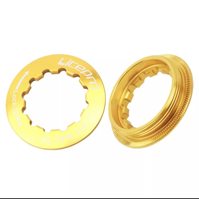 Penutup pengunci Sprocket LITEPRO lockring Sprocket