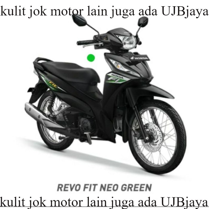 Sarung Jok Motor Revo Fit Fi Original / BAHAN ORI POLOS Kulit Jok Motor Revo Fit Fi S8