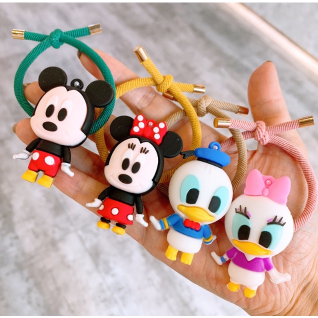 IKAT RAMBUT ANAK PEREMPUAN KARAKTER KARTUN MINI MOUSE LUCU SIMPLE AKSESORIS RAMBUT WANITA KOREA AK68