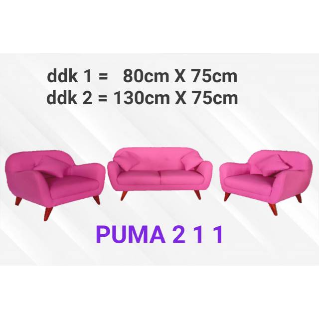 SOFA RETRO 211 BAHAN KAIN VIENA DAN PER ZIG-ZAG