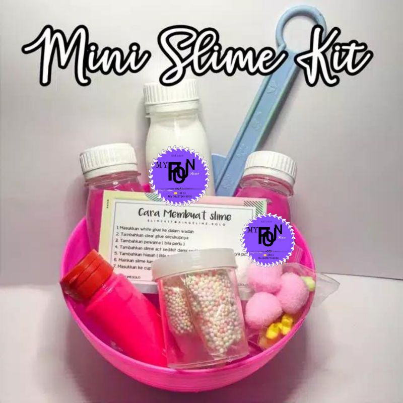slime kit mini / slime kit / slime kit murah