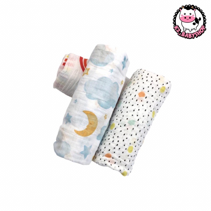 BABY K2 - BABY BLANKET MUSLIN MEREK SUNNOZY KODE 00024