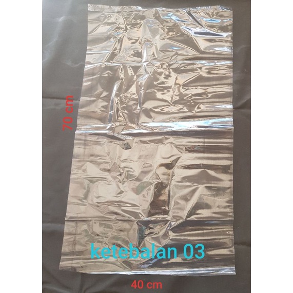 Plastik PP / PE Plastik kantong ukuran 40x70 , 60x90 , 60x100