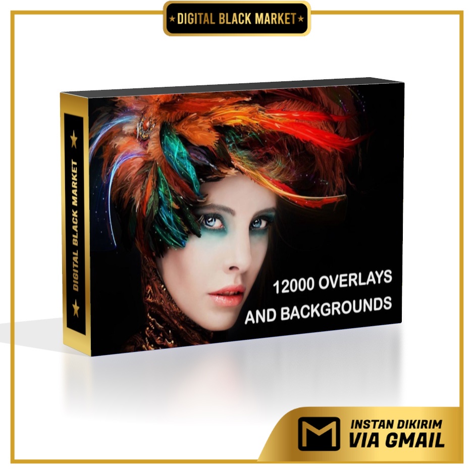 12000 Overlays And Design Elements 18GB - The Bing Bang Pack