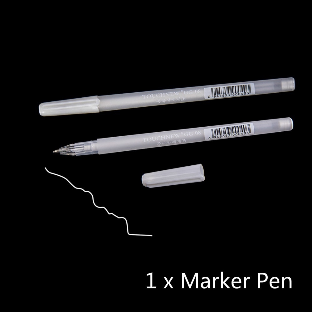 White Marker Pen Sketching Painting Pens Art Stationery Supplies White Marker Pen