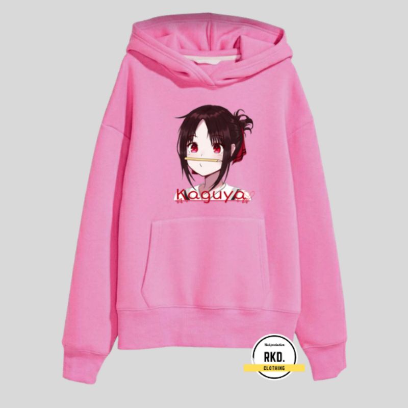 Jaket Hoodie Sweater Anak Perempuan Anime Kaguya Umur 2-12 Tahun