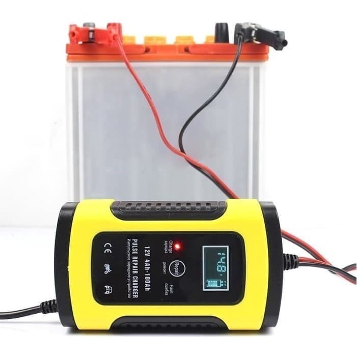 Smart Battery fast Charger Desulfator Tester Aki Accu Mobil 12V