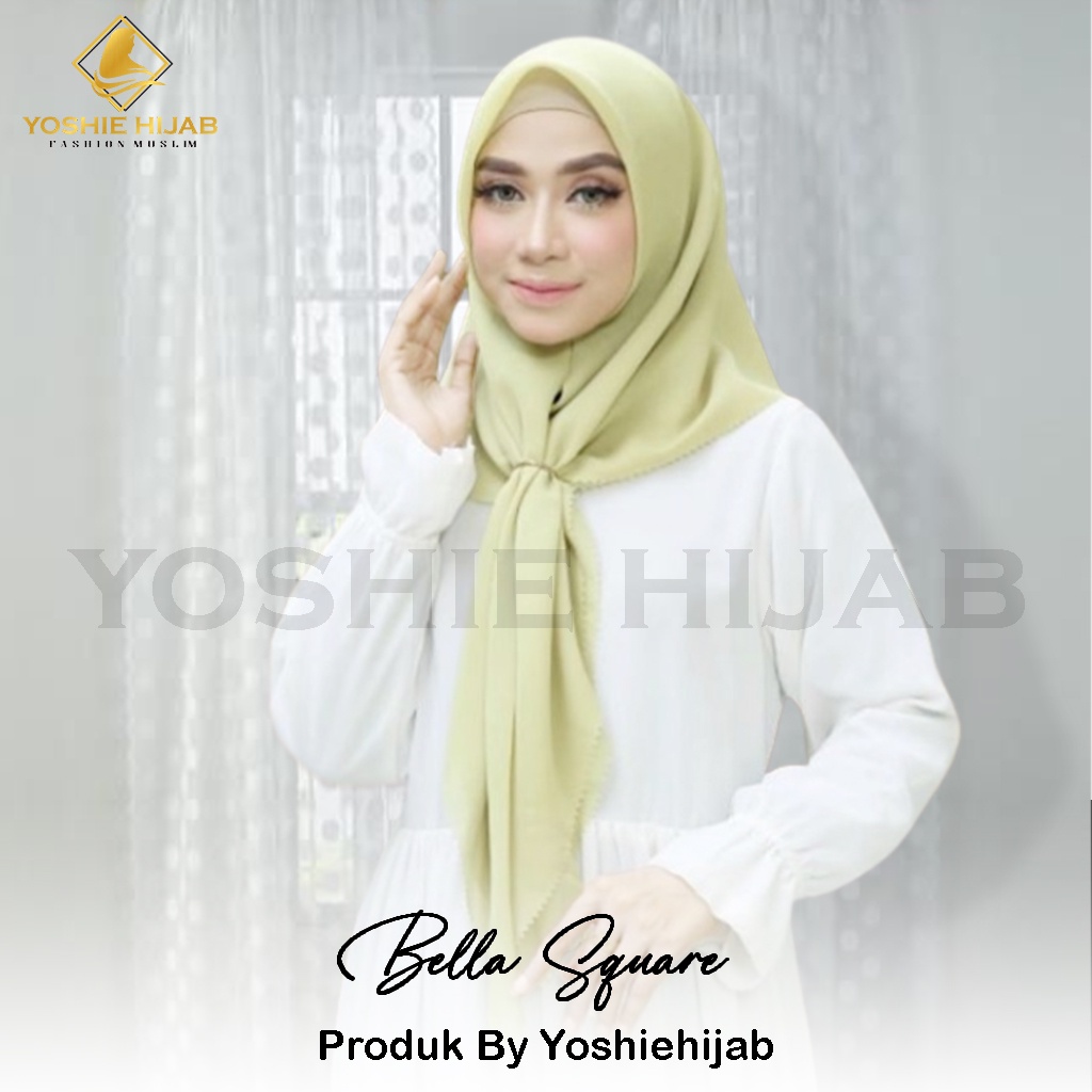 Jilbab Bella Square Hijab Segiempat Premium