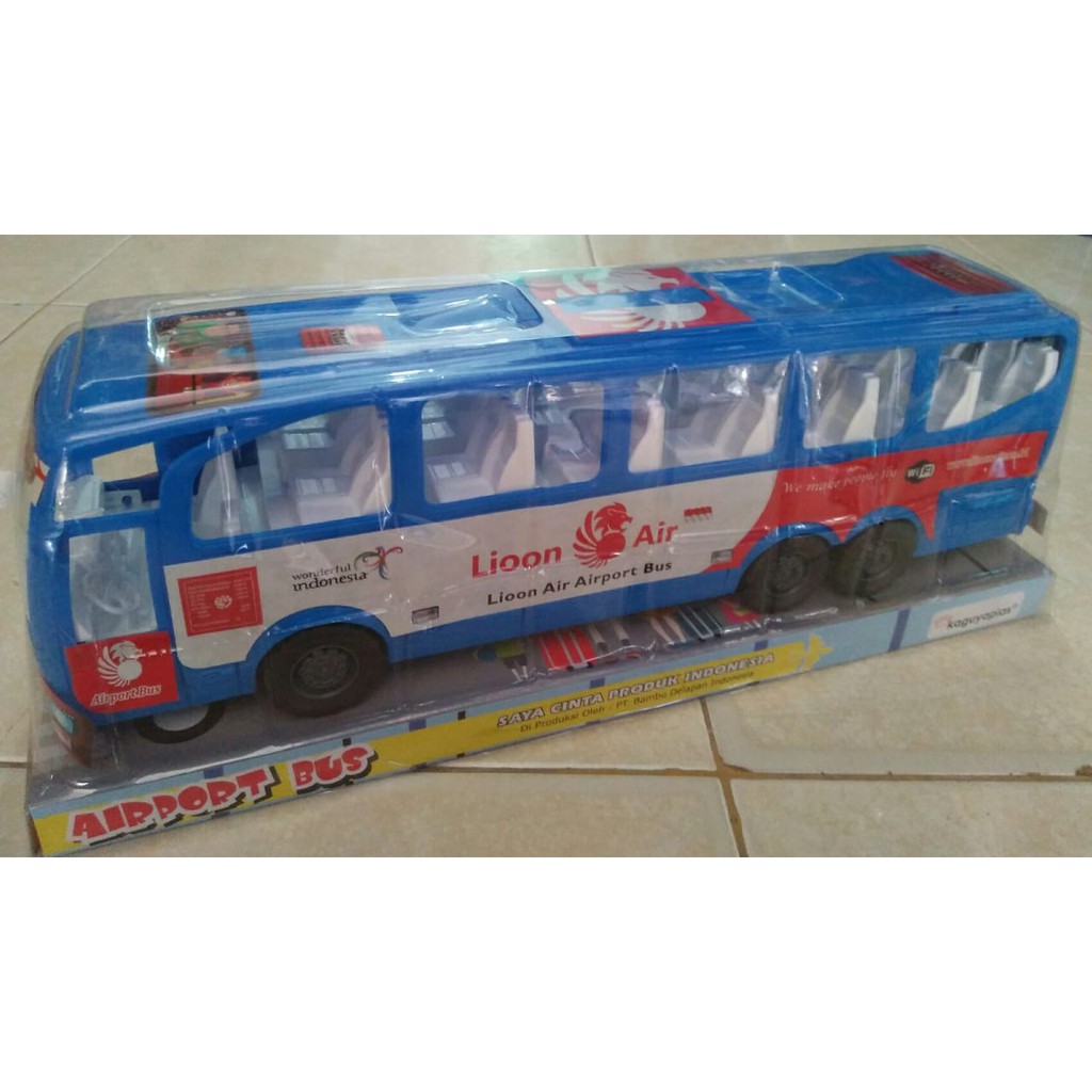 Mainan Mobil Bus Airport KGP891-1 AIR