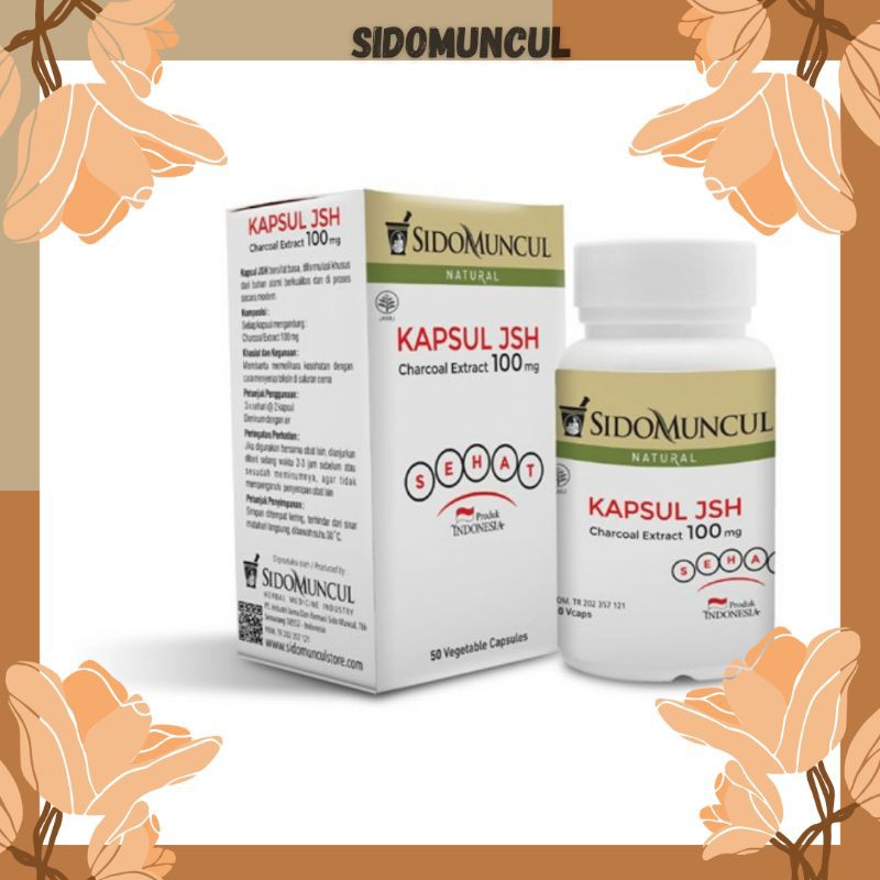 KAPSUL JSH SIDOMUNCUL  CHARCOAL EXTRACT