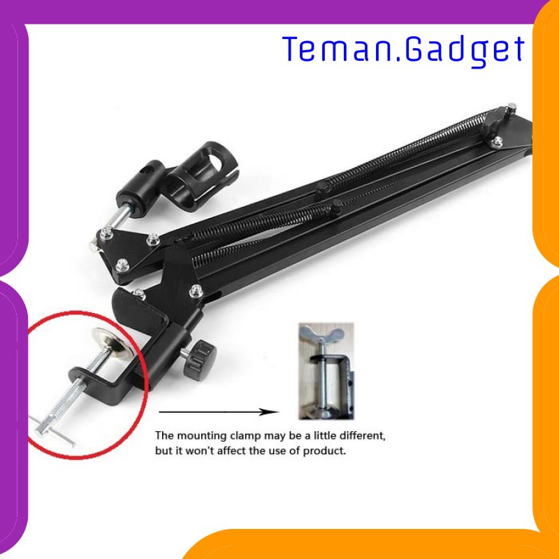 TG-BD076 TaffSTUDIO Arm Stand Suspensi Lazypod Mikrofon - NB-35