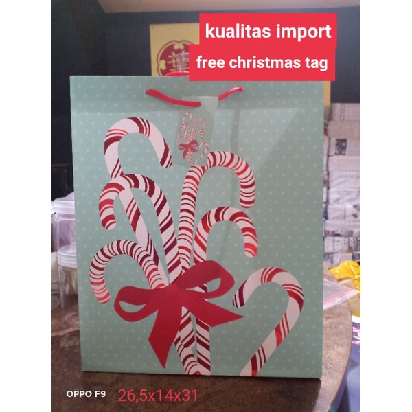 

Paper bag Natal tas natal / kotak kado natal / tas kado natal Paper bag Tahun baru paper bag sinterklas paper bag santa claus