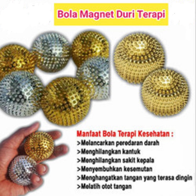 Bola Duri Terapi Stroke / Bola Duri Magnet Terapi Kesehatan