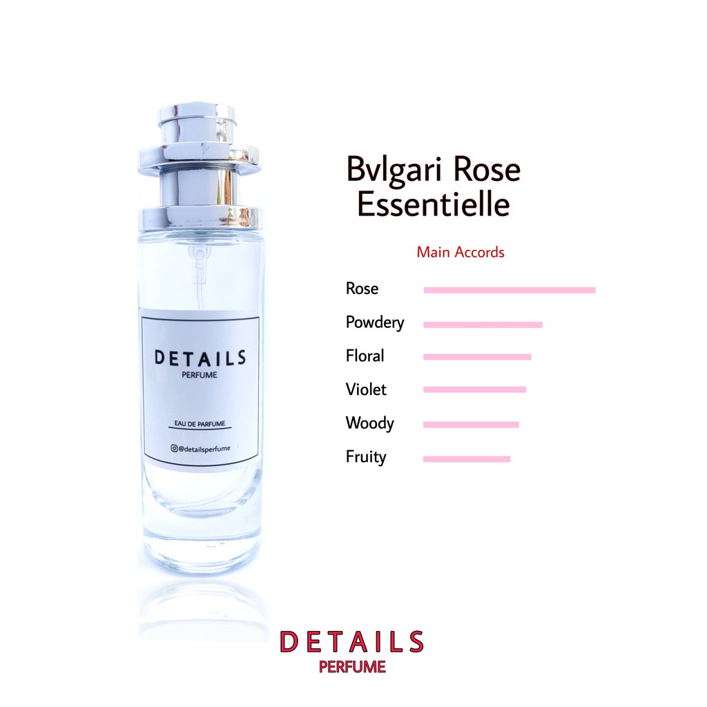 Details Perfume - Rose Essentielle - Eau De Parfum