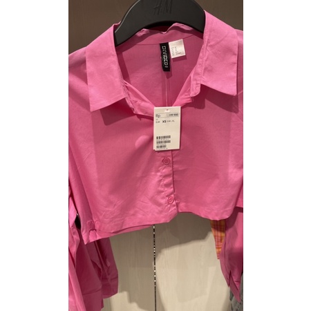 baju crop panjang h&m