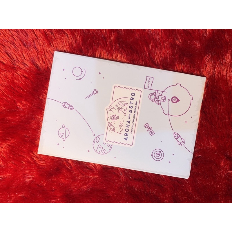 3rd Fankit ASTRO GREETING MESSAGES