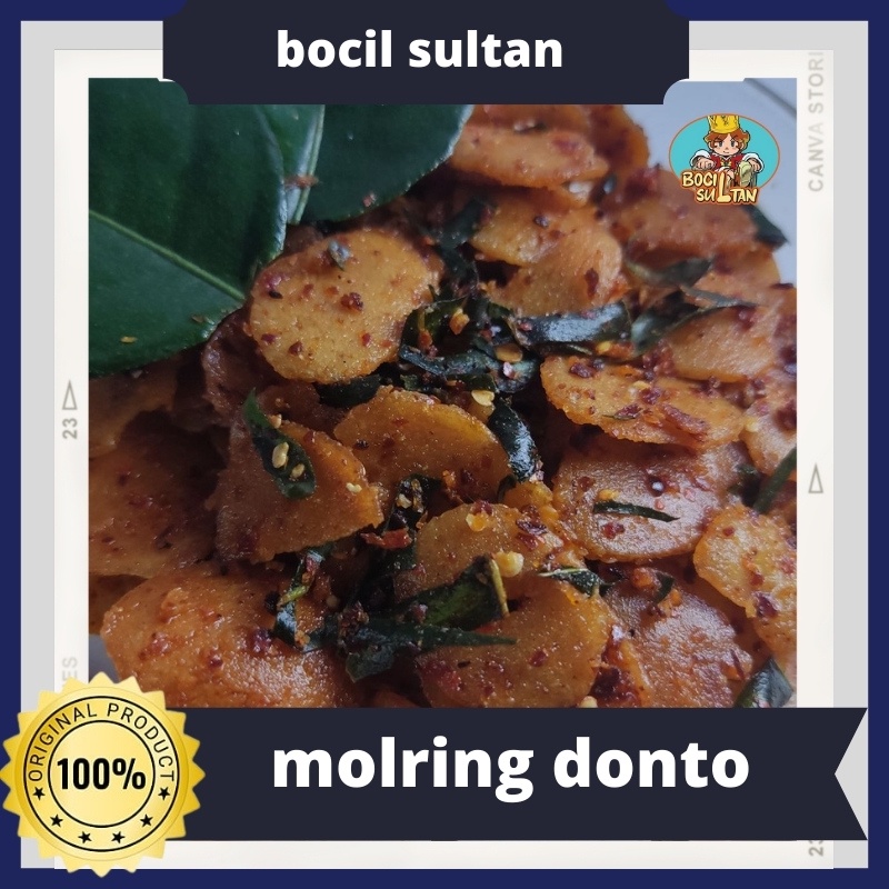 

molring donto renyah kriuk pedas extra daun jeruk