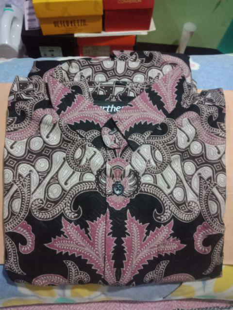 [arthesian] Kemeja Batik Pria  - Bright Batik Semi Dobby
