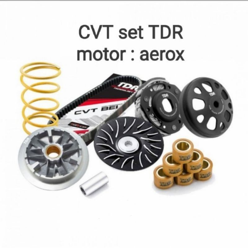 CVT set TDR for aerox - paket cvt set aerox