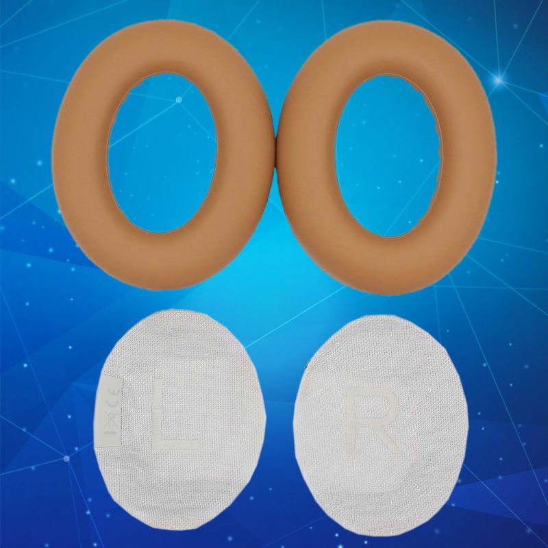 Cre 2pcs Bantalan Earpads Pengganti Bahan Busa + Kulit Protein Lembut Untuk Headphone Gaming NC700 700