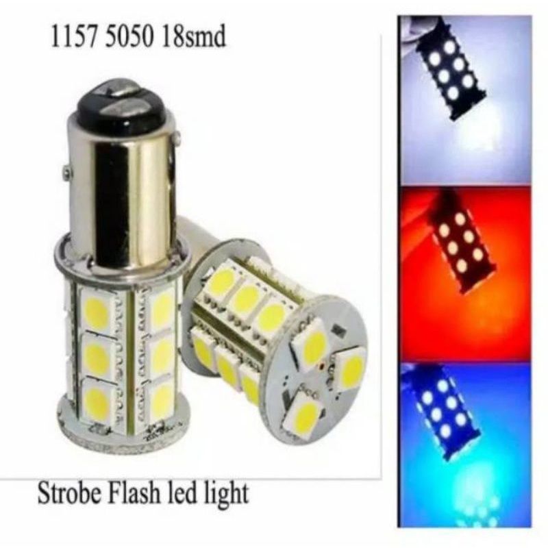 Lampu Rem stop Belakang Led mata jagung bayonet