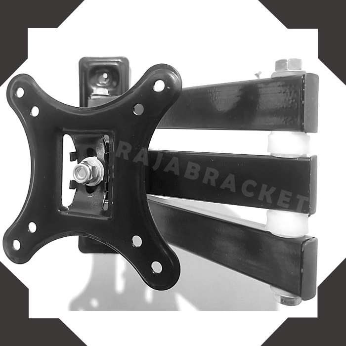 Braket Breket Bracket TV Monitor 14 19 22 24 inch Full Motions Fleksibel All Merk Monitor TV