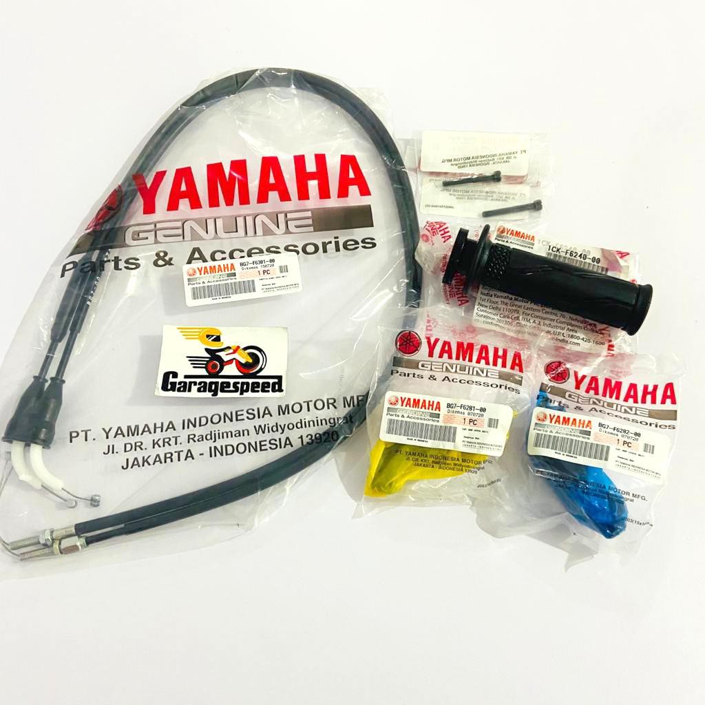 GAS SPONTAN XABRE 2 KABEL PNP UNTUK CRF ORIGINAL YAHAMA