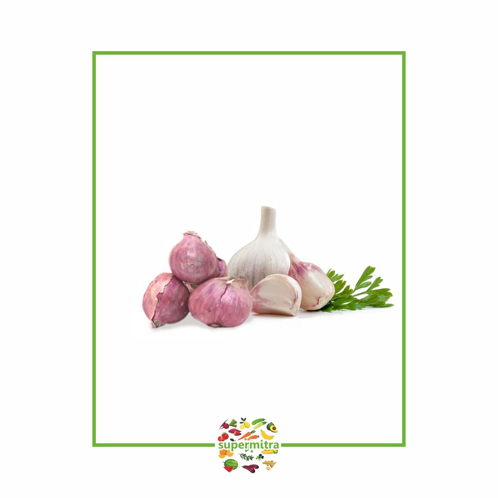 

Paket bawang merah & bawang putih ( 500gr )