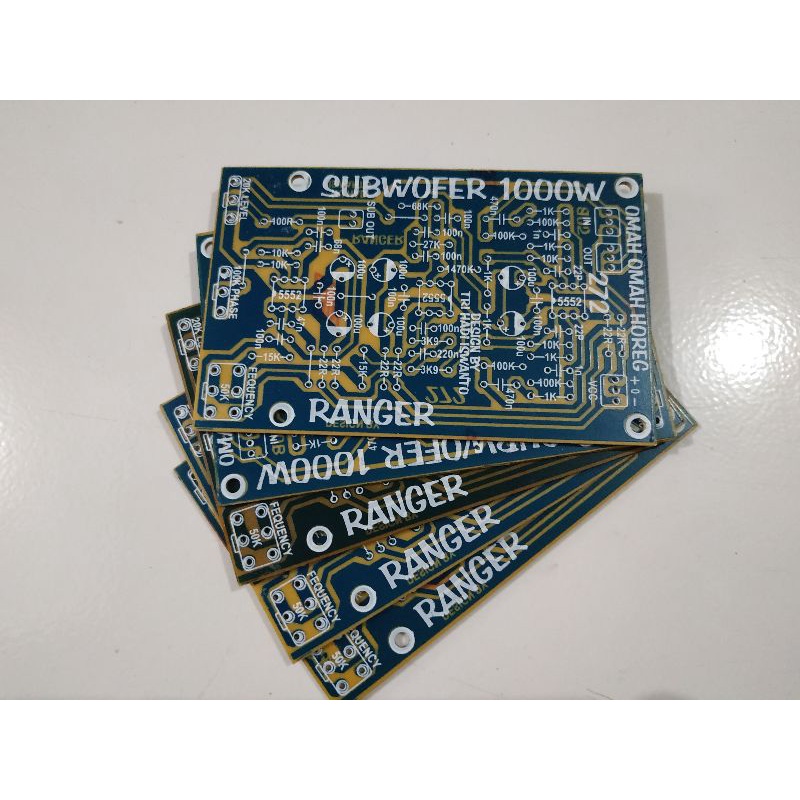 PCB Aktif Filter Subwoofer 272